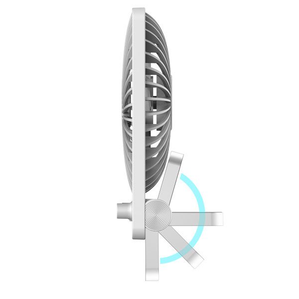 Best Small Electric Fan USB Rechargeable Table Cooling Folding Fan - Image 4