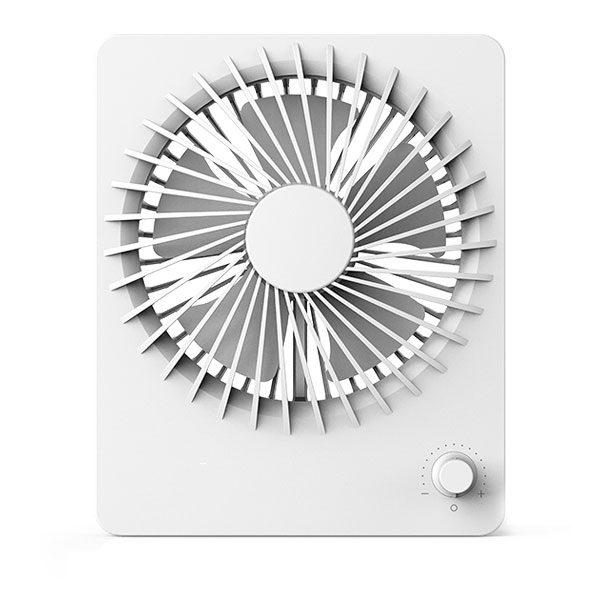 Best Small Electric Fan USB Rechargeable Table Cooling Folding Fan - Image 2